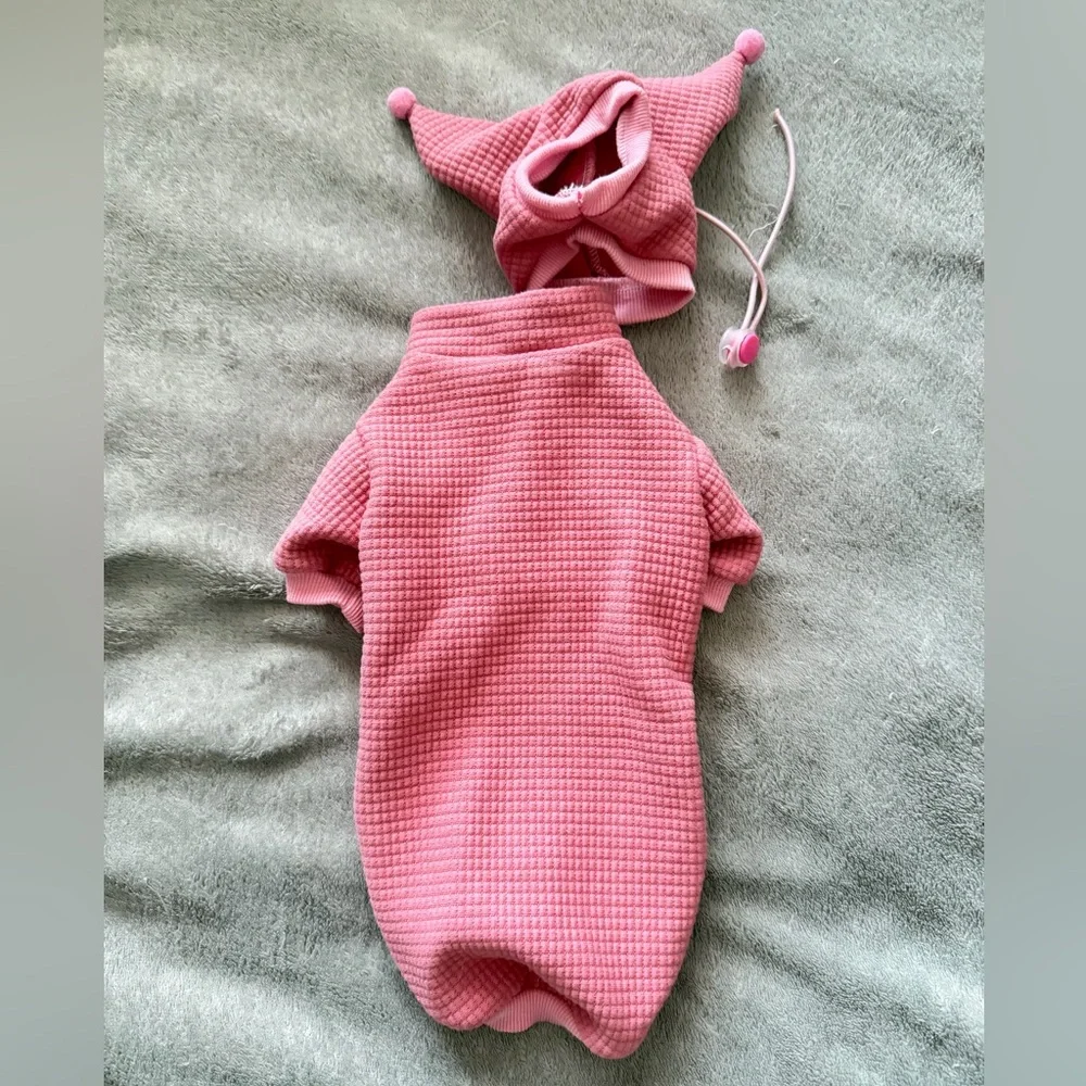 Cat onesie and hat